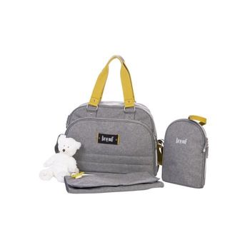 Bolso Cambiador - Gris Jaspeado Baby On Board con Ofertas en Carrefour