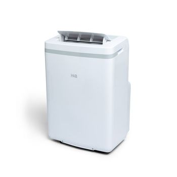 Ac12000 - Aire Acondicionado Móvil Silencioso H&b - 3500 W - 12000 Btu - Superficie 40 M2 - Gas Natural R290 - Filtro Antibacterial - Clase A