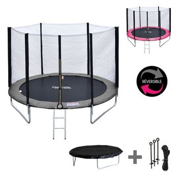 Camas Elasticas Niños Trampolin Para Saltar Toysport T-10 Rosa Diámetro  3.05m con Ofertas en Carrefour