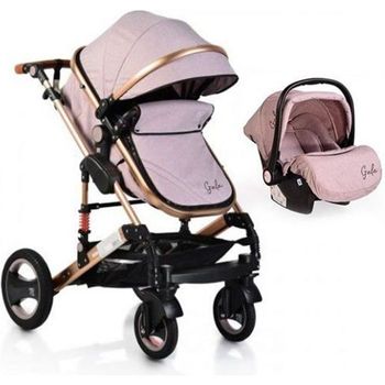 Carrito De Bebé Trío Convertible Con Bolso Heaven Lorelli Negro con Ofertas  en Carrefour