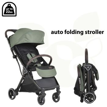 Silla De Paseo Easy Fold Hasta 22 Kilos De Moni Green