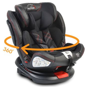 Elevador Con respaldo 2/3 Isofix Bali Negro