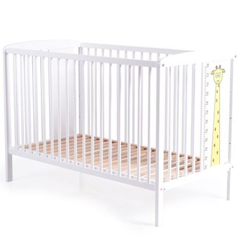 Cuna De Madera Para Bebés Amelia De Cangaroo Blanco