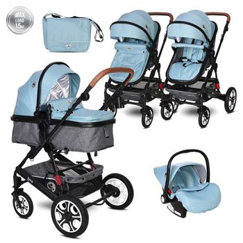 Bebelissimo - Carrito De Bebé - 2 En 1 - Silla De Paseo Para Niños -  Carricoche Convertible - 0-22kg - Nicea - Beige con Ofertas en Carrefour