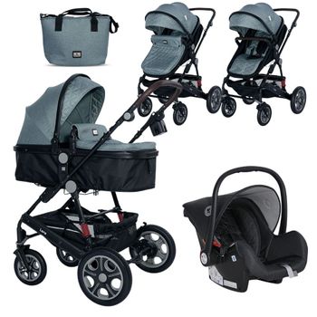 Carrito De Bebé Duo 2 In 1 Myla Beige con Ofertas en Carrefour