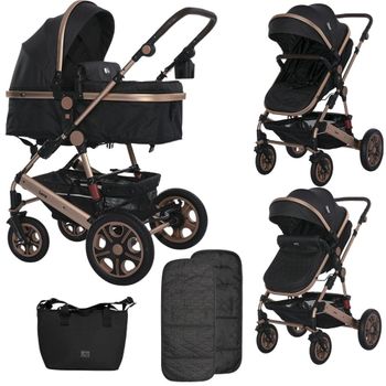 Carrito De Bebé 2 Piezas Daisy Lorelli Gris con Ofertas en Carrefour