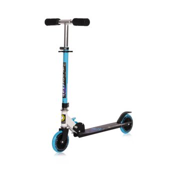 Patinete Para Niños Plegable Hasta 50 Kg Thunderbird Caribbean Blue  De Lorelli