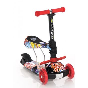 Cb Riders - Patinete Infantil De 3 Ruedas Con Diseño De Monstruos Y Altura  Ajustable Hasta 73 Cm, Soporta 30 Kg Máximo con Ofertas en Carrefour