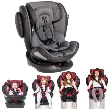 Silla Auto Grupo 0-1-2-3 Aviator Isofix 360º De Lorelli Dark Grey