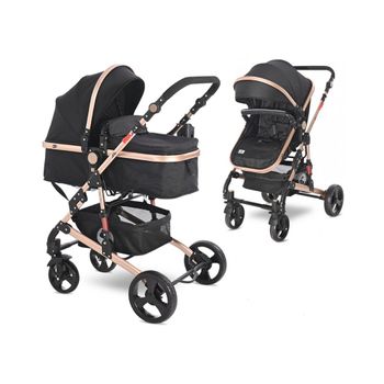 Carrito De Bebé 2 Piezas Daisy Lorelli Gris con Ofertas en Carrefour