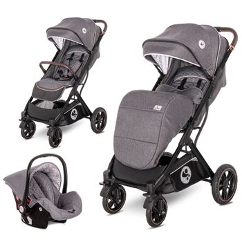 Carrito de Bebé 3 in 1 LORELLI Alba Blue (Azul)