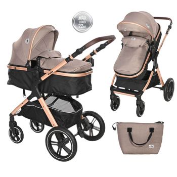 Carrito De Bebé Dúo Convertible Viola De Lorelli Pearl Beige