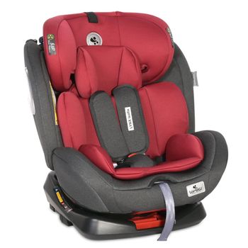 Silla De Coche Lynx Con Isofix Grupos 0+/1/2/3 De Lorelli Black Red