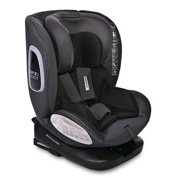 Silla De Auto Phoenix I-size Isofix 360 (40-150 Cm) De Lorelli Black Jasper