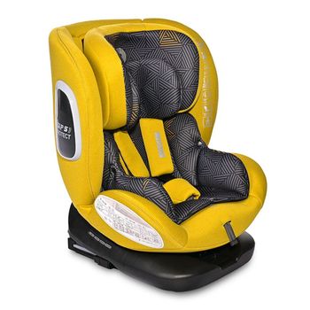 Silla De Auto Phoenix I-size Isofix 360 (40-150 Cm) De Lorelli Lemon Curry