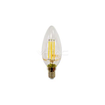 Bombilla Led E14 Vela 4w V-tac Vt-1986 400lm