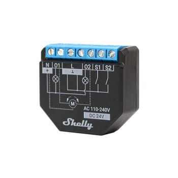 Interruptor Relé Wifi Dual Shelly Plus 2pm Dual - Shelly