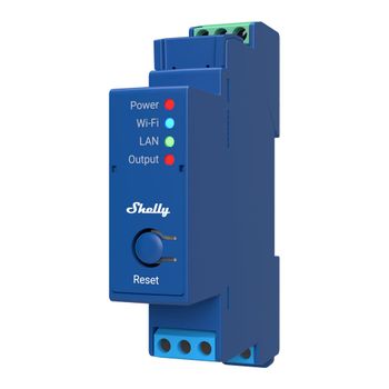 Contactor/interruptor De Sobretensión Wifi 16a Para Cuadro Eléctrico - Shelly