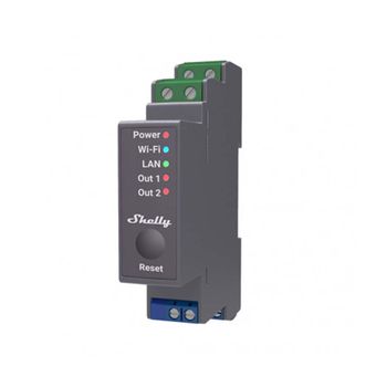 Shelly Pro 2 Wifi Interruptor Relé 2 Canales Carril Din - Shelly