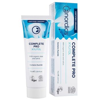 Nordics Organic Toothpaste Complete Pro Xylitol 75 Ml