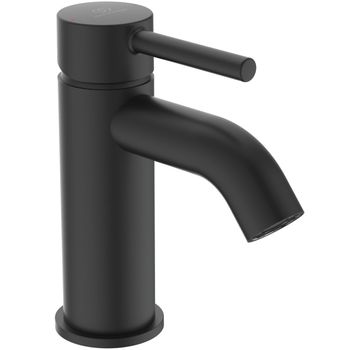 Ideal Standard Bc822xg Ceraline Grifo Monomando Lavabo Con Válvula Clic Clac Negro Seda