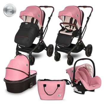 Carrito De Bebé Tres Piezas Bebelissimo Premium Convertible 0-22 Kg con  Ofertas en Carrefour