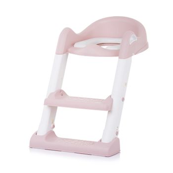 Adaptador De Orinal Con Escaleta Tippy Rosa De Chipolino