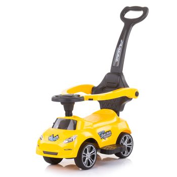 Correpasillos Con Mango Parental Extraíble Turbo Yellow Chipolino