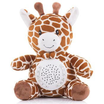 Peluche De Bebé Musical Con Proyector Gitaffe De Chipolino