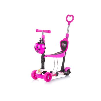 Patinete Evolutivo Con Asiento Y Mango Parental Draxter Plus Pink Galaxy en  Planeta Huerto