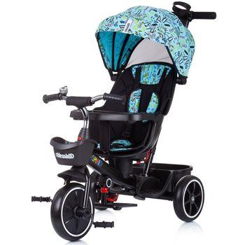 Triciclo Infantil Evolutivo Con Asiento Giratorio 360º Smart De Chipolino Azul