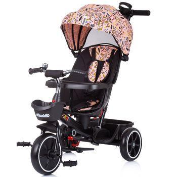 Triciclo Infantil Evolutivo Con Asiento Giratorio 360º Smart De Chipolino Rosa