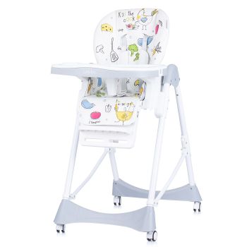 Trona De Bebé Plegable Y Reclinable Bambino De Chipolino Glacier