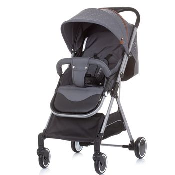 Silla De Paseo Ligera Con Manillar Unido Clarice De Chipolino Graphite