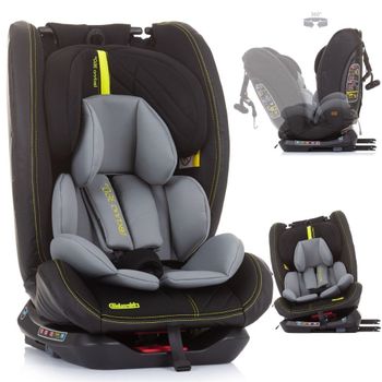 SILLA COCHE GRUPO 0+1-2-3 I SIZE CON ISOFIX GIRATORIA 360º CON ESPEJO  REGALO - CiezaComercia