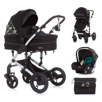 Carrito De Bebé Trio 3 In 1 Amaia Bleu con Ofertas en Carrefour