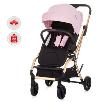 Silla De Paseo Hasta 22 Kg Y Rotación 360º Twister De Chipolino Rose Water