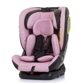 Silla Auto LEGO con Pata de Apoyo y Isofix Blush (Grupo 0/1/2/3)