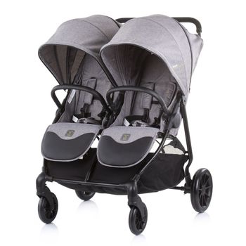 Silla de paseo Gemelar TOUR TWIN Grey CASUALPLAY : Tienda bebe online