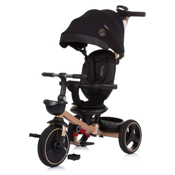 Triciclo Plegable Con Asiento 360º Alpha De Chipolino Ebony