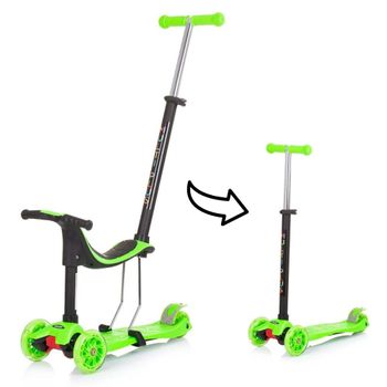 Patinete evolutivo con asiento KIDDY EVO lime