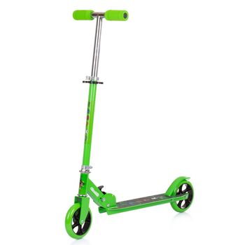 Patinete Infantil Sharky Hasta 100 Kg Plegable Green