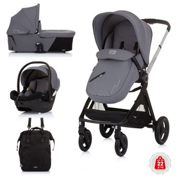 Carrito De Bebé Trío Elite Hasta 22 Kg Granite