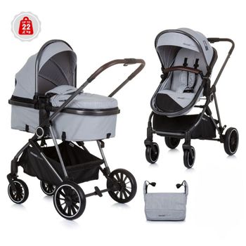 Carrito De Bebé Duo Convertible Aura Hasta 22 Kg Ash Grey