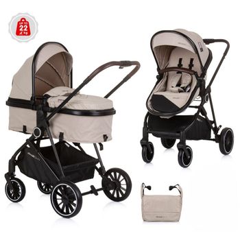 Carrito De Bebé Duo Convertible Aura Hasta 22 Kg Macadamia