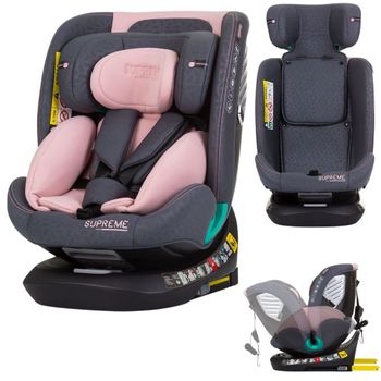 Silla De Coche Supreme 360 I-size 40-150 Cm Con Isofix De Chipolino Flamingo