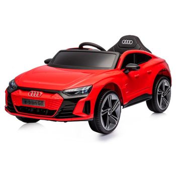 Coche Eléctrico Infantil Audi E-tron Con Asiento De Cuero Red