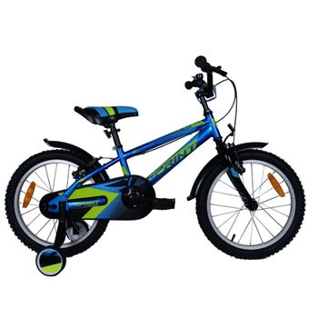 Bicicleta De Montaña 18" Umit Casper Azul/verde