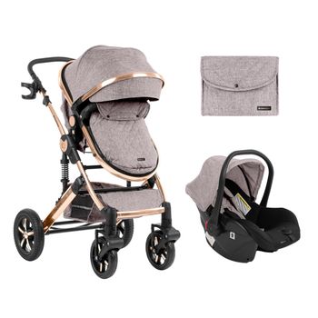 Carrito De Bebé 3en1 Asiento Transf. Darling Beige 2023