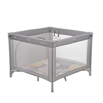 Cuna de viaje plegable para bebés hasta 15kg HOMCOM 124x66x77,5cm